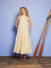 Lake Breeze Floral Maxi Dress
