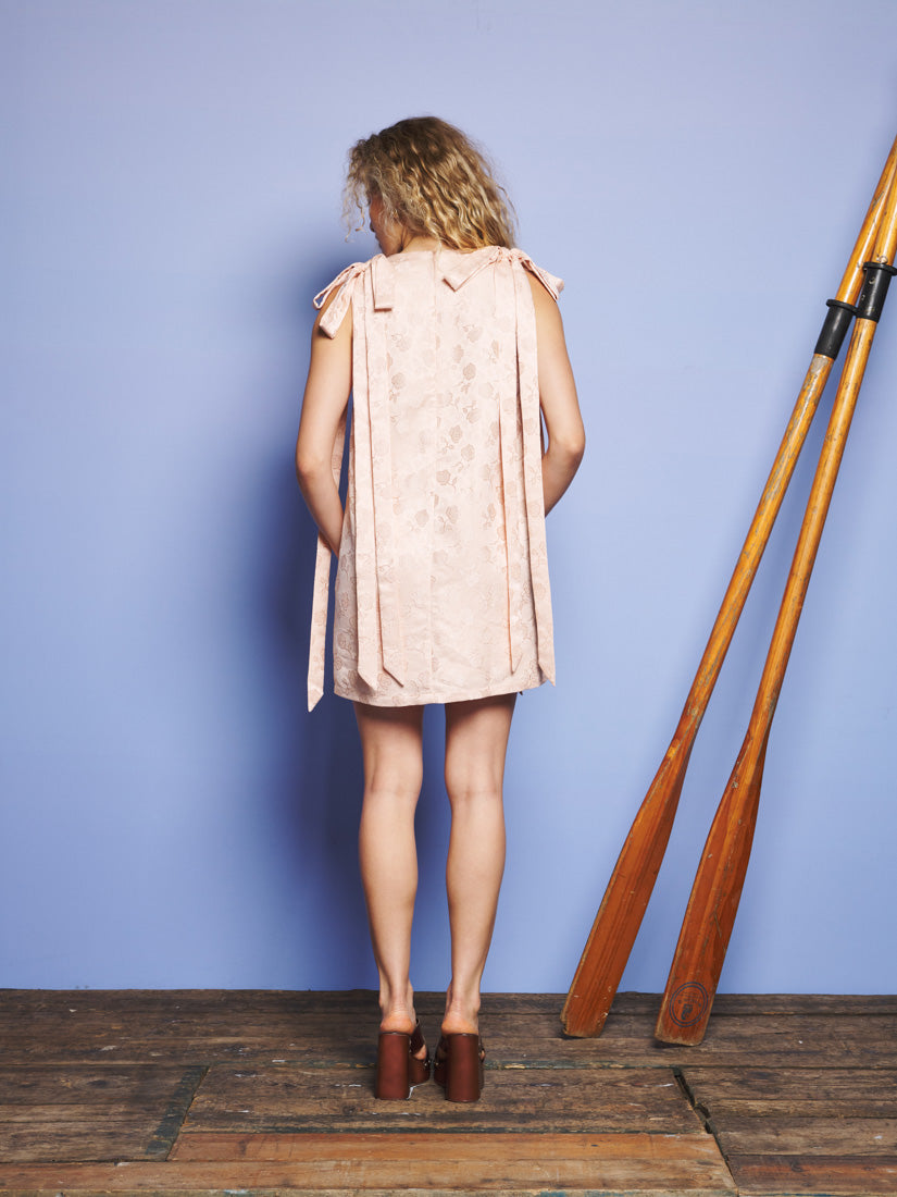 Serene Bow Mini Dress – Sister Jane