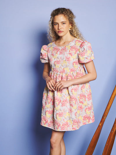 Echo's Jacquard Mini Dress Floral Multi / Z