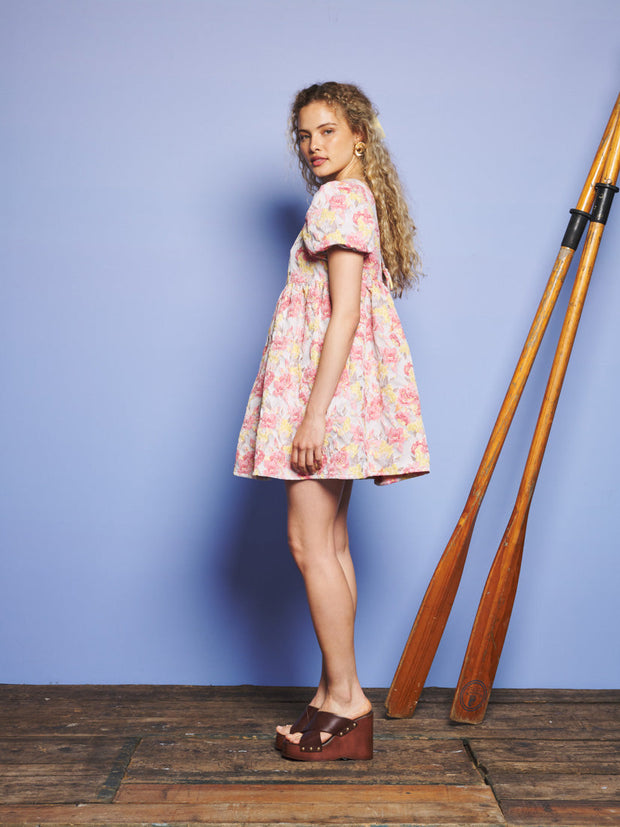 Echo's Jacquard Mini Dress Floral Multi / Z