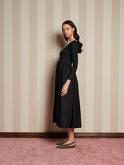 Forever Framed Midi Dress Pitch Black / Z