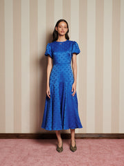 Oriel Jacquard Midi Dress
