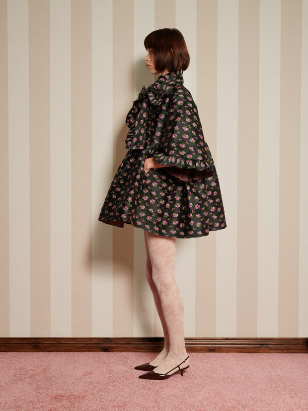 Canopy Jacquard Mini Dress