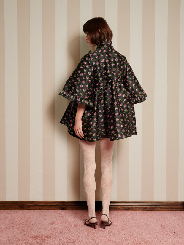 Canopy Jacquard Mini Dress
