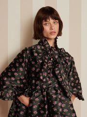 Canopy Jacquard Mini Dress