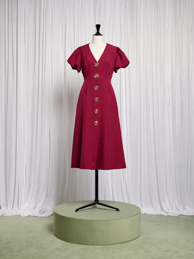 Sandy Swirl Midi Dress