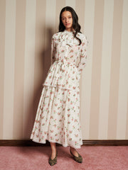 Bay Flora Maxi Dress Vintage Ivory / Z