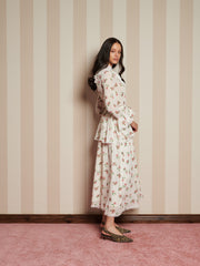 Bay Flora Maxi Dress Vintage Ivory / Z