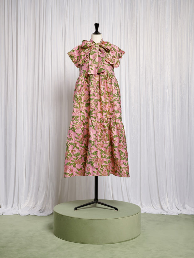 Abbey Maxi Jacquard Dress