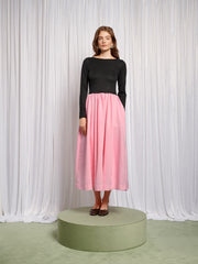 Ballerina Open Back Dress