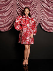 Dolly Jacquard Mini Dress