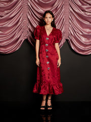 Carnival Hearts Midi Dress