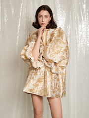 Lumiere Jacquard Mini Dress