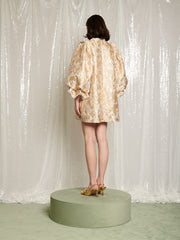 Lumiere Jacquard Mini Dress