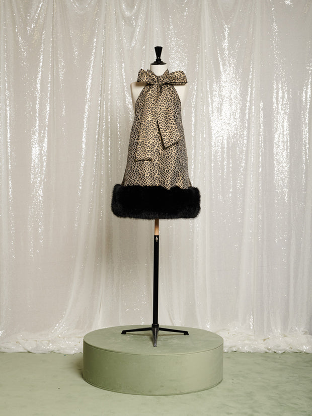 Golden Bells Mini Dress