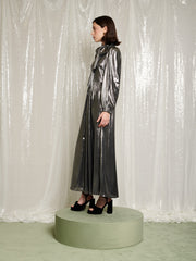 Disco Darling Lame Maxi Dress