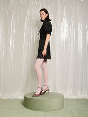 Eternal Jacquard Mini Dress