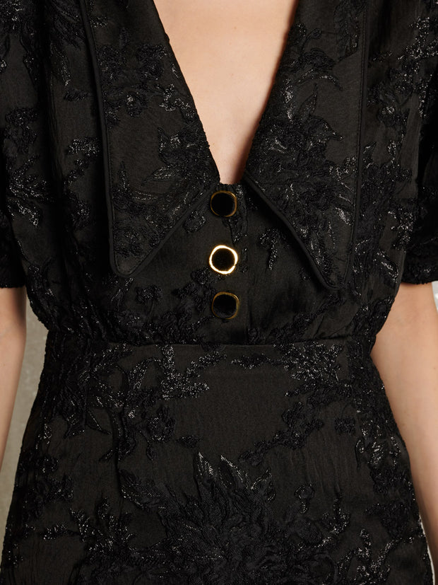 Eternal Jacquard Mini Dress