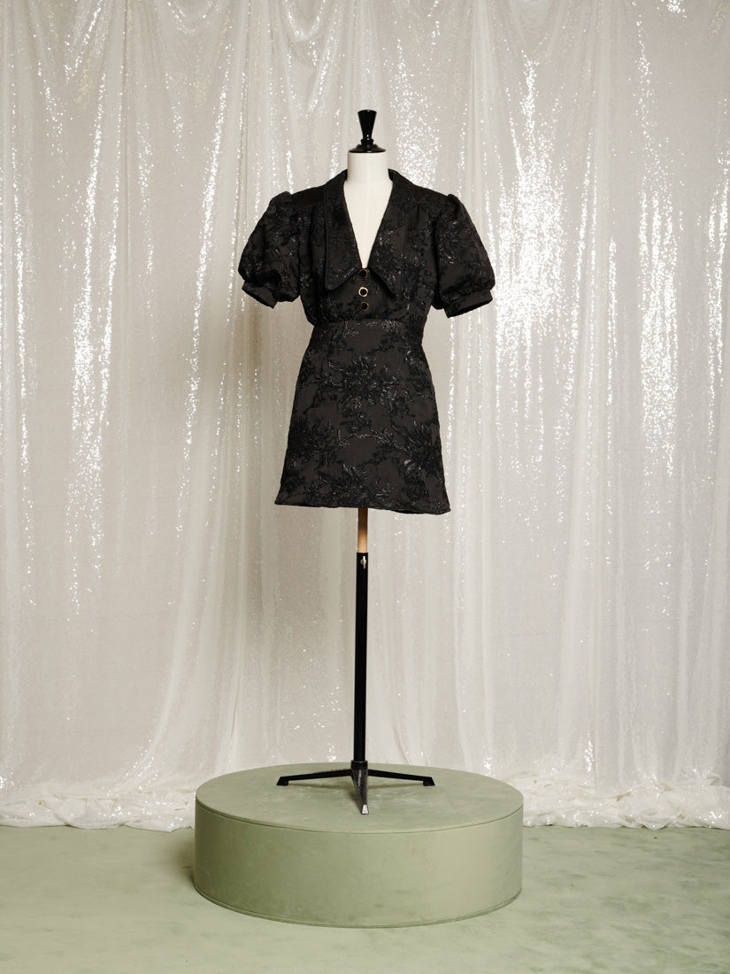 Eternal Jacquard Mini Dress – Sister Jane