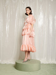 Reverie Ruffle Midi Dress