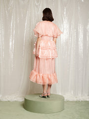 Reverie Ruffle Midi Dress