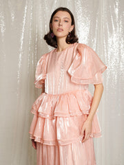 Reverie Ruffle Midi Dress