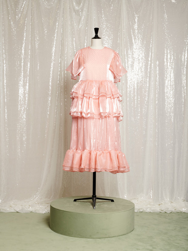 Reverie Ruffle Midi Dress