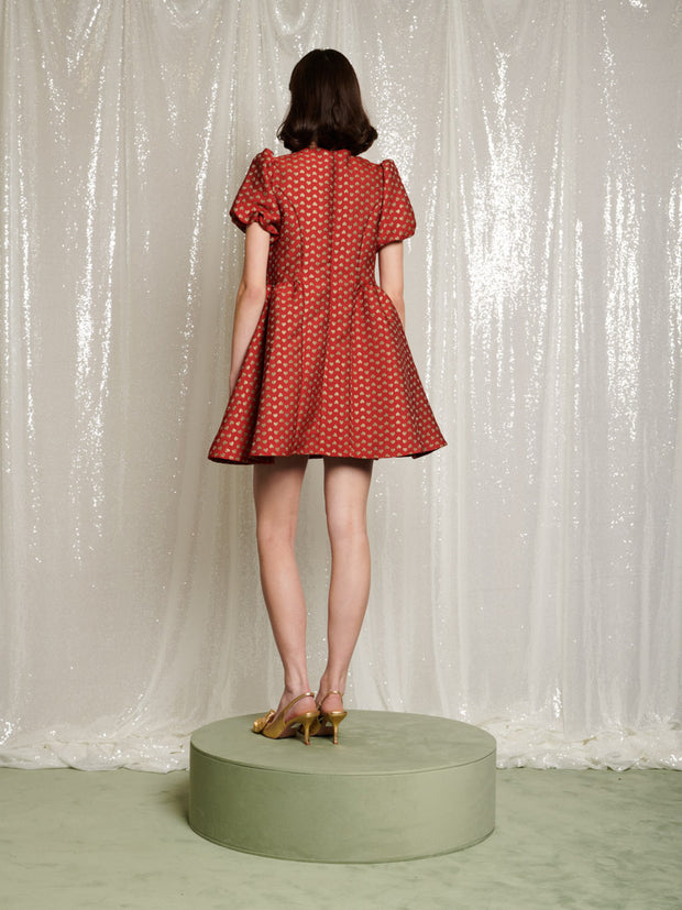 Mini Love Jacquard Dress