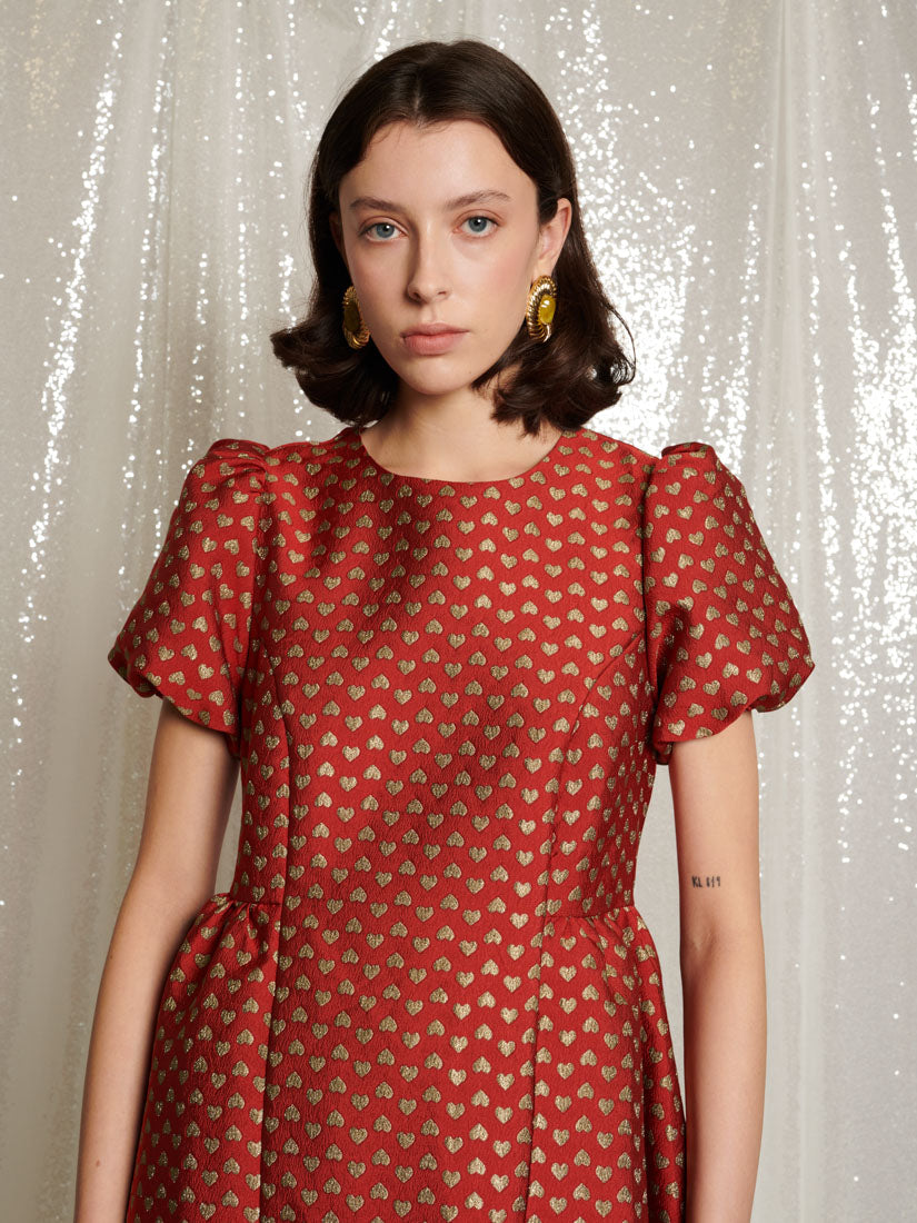 【新品未使用】sister jane DecoBloomJacquardMini Mini Love Jacquard Dress – Sister Jane