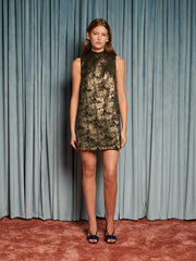 Memoria Jacquard Mini Dress