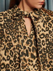 Mirage Leopard Mini Dress Leopard Tan / Z