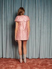 Cameo Cape Mini Dress Baby Pink / Z