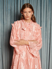 Feature Bloom Midi Dress Peach Pink / Z
