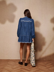 Haze Denim Mini Dress – Sister Jane