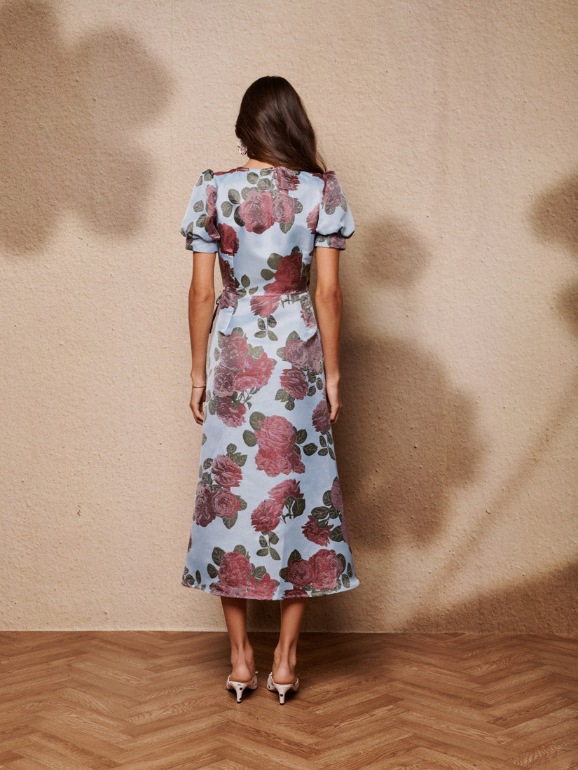 Glowstate Jacquard Wrap Dress – Sister Jane