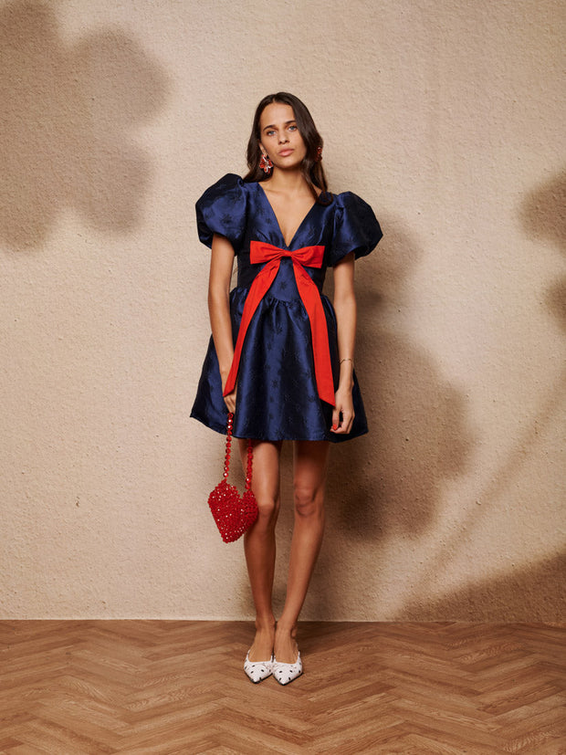 Memories Bow Mini Dress – Sister Jane