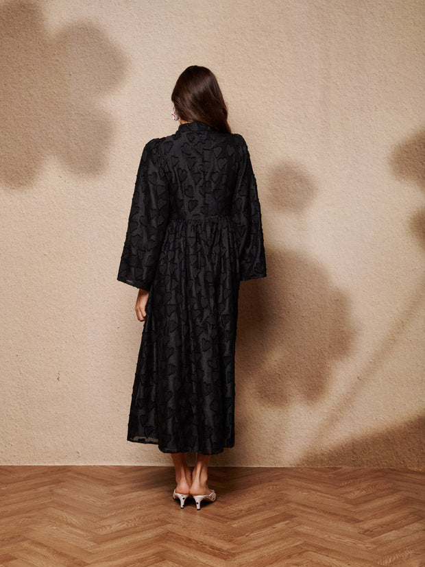 sister jane picture perfect midi dress Sister Jane Soft Focus Textured Dress