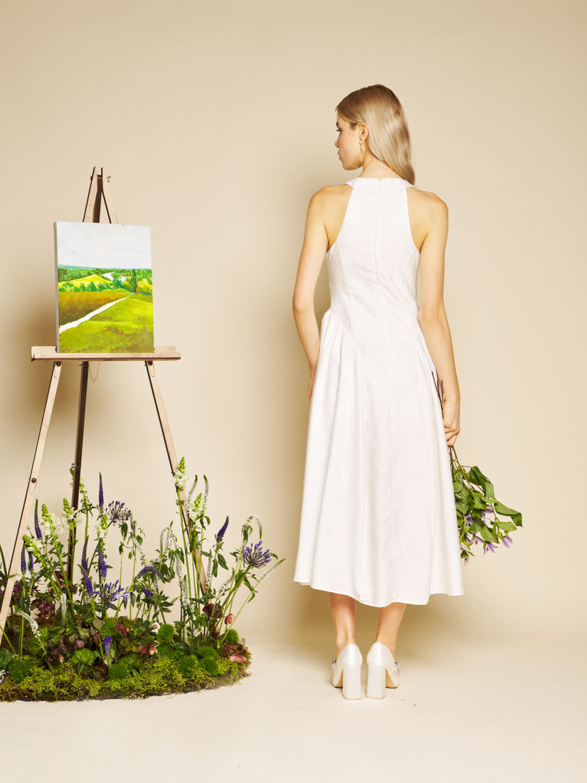 【新品未使用タグ付き】sister jane Lili Jacquard S Lily Jacquard Rosette Midi Dress – Sister Jane