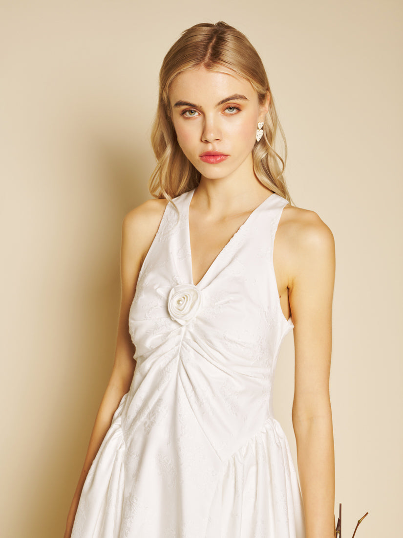 【新品未使用タグ付き】sister jane Lili Jacquard S Lily Jacquard Rosette Midi Dress – Sister Jane