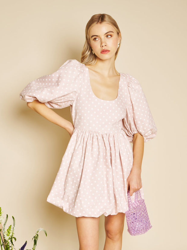 Violette Spot Bubble Mini Dress – Sister Jane
