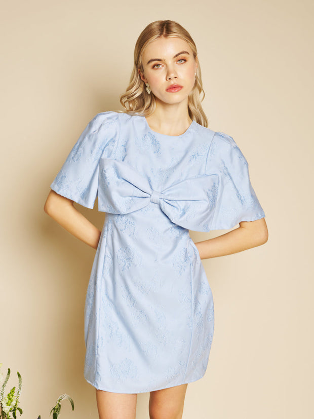 sweet pea mini dress Sweet Pea Jacquard Mini Dress – Sister Jane