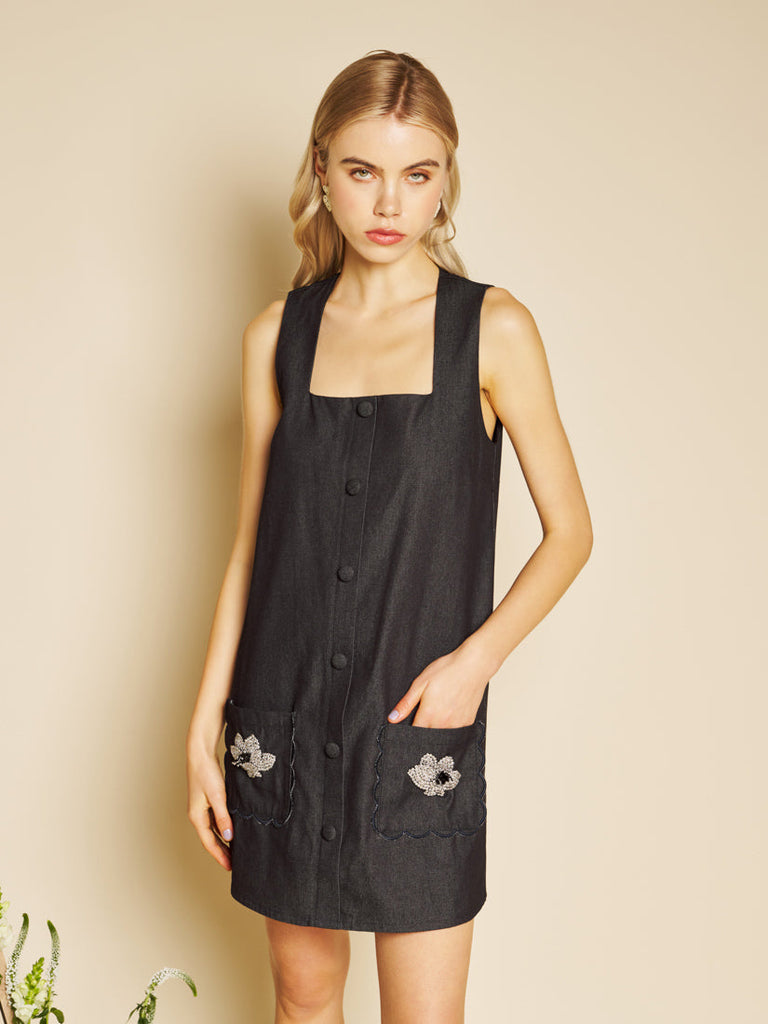 Rosemary Denim Mini Dress