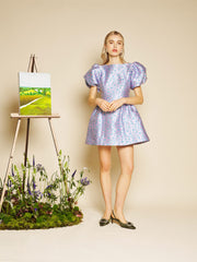 Wisteria Jacquard Mini Dress – Sister Jane