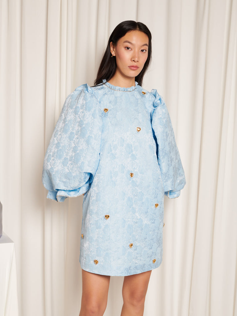 Sister Jane Exclusives Aquamarine Mini Dress