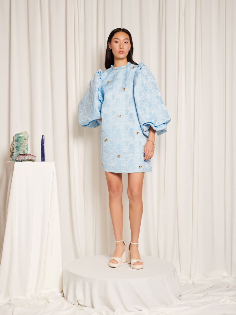 Aquamarine Mini Dress – Sister Jane Aquamarine Mini Dress – Sister Jane