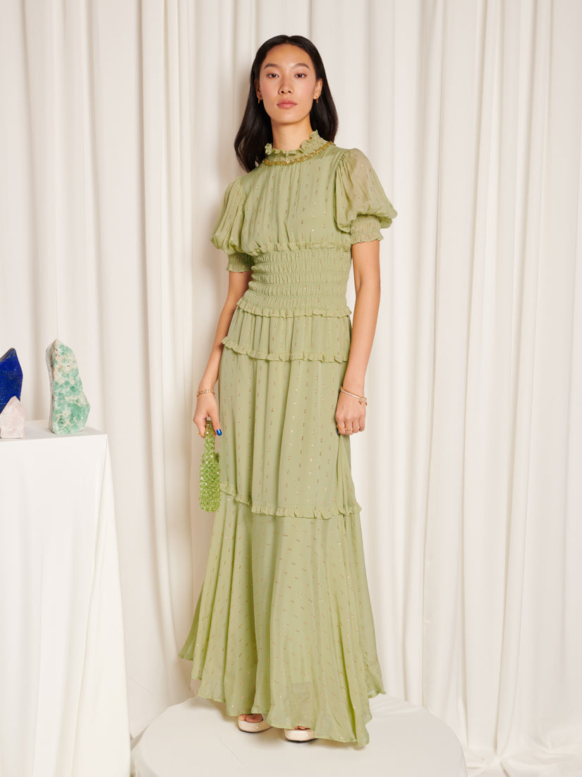 peridot green dress Maxi – Sister Jane XS-4XB:2XL tulle bridal dress lace applique White Dress Calvin Klein Shes made from our