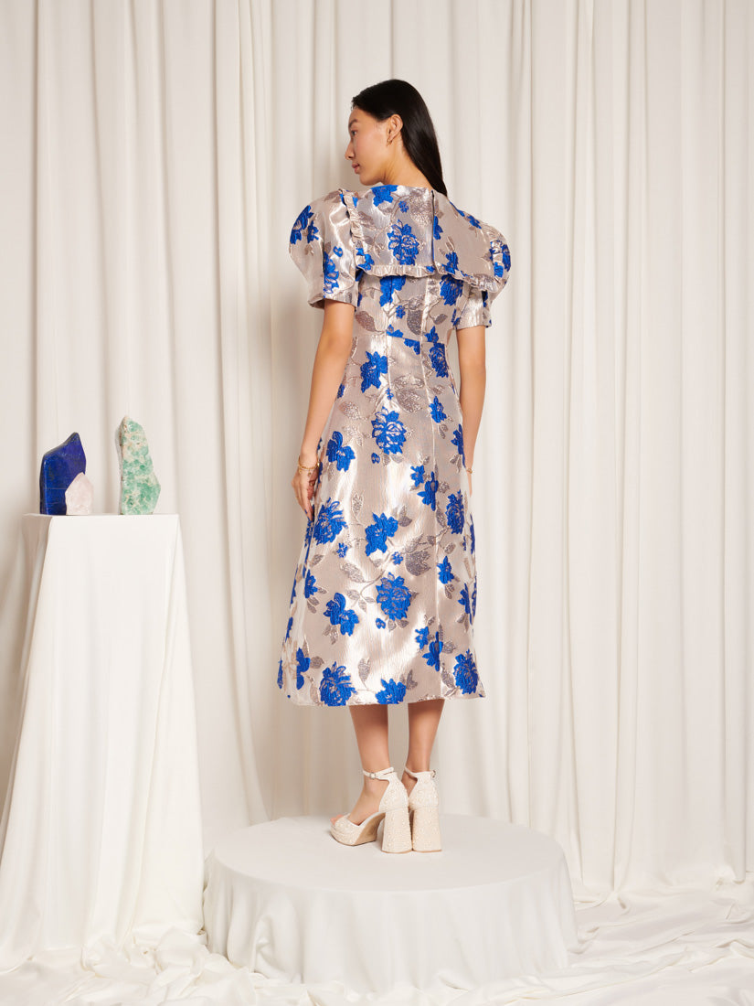 sister jane midi dress Sapphire Midi Dress Sapphire Blue / L