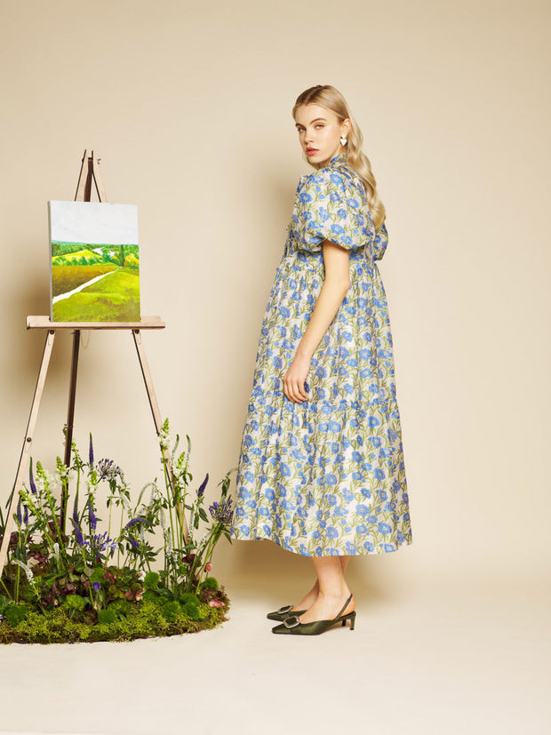 Iris Jacquard Midi Dress – Sister Jane
