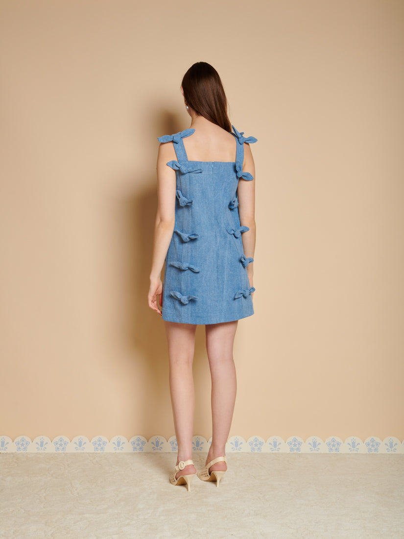 Larsson Bow Mini Dress – Sister Jane