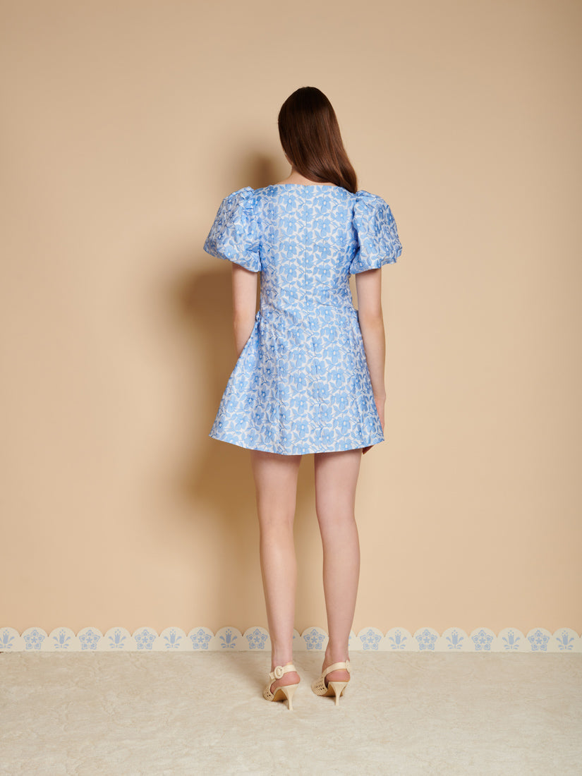 Bilberry Jacquard Mini Dress – Sister Jane